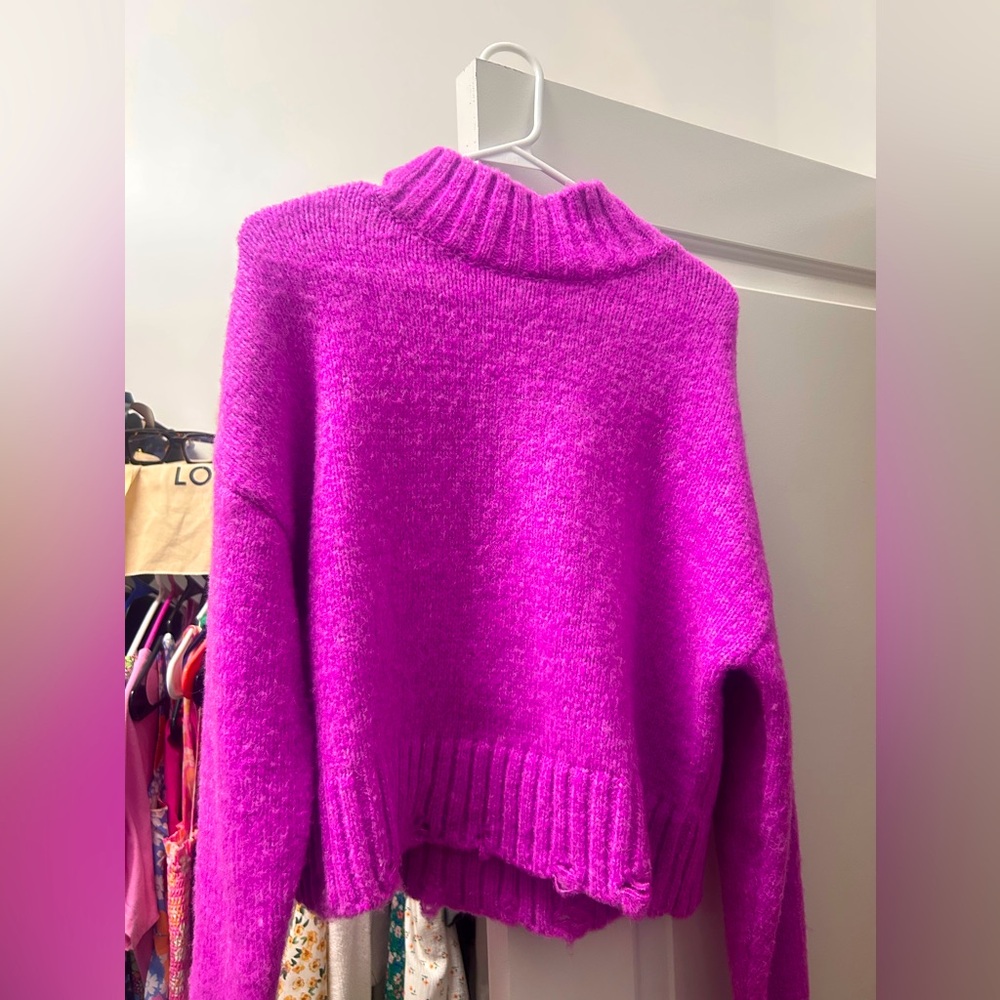 NWT BARBIE PINK SWEATER